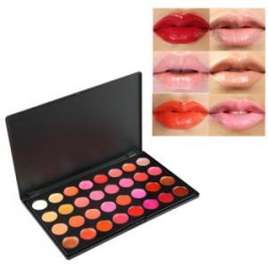 Professional Lip Gloss Lipstick 66 Color Palette..